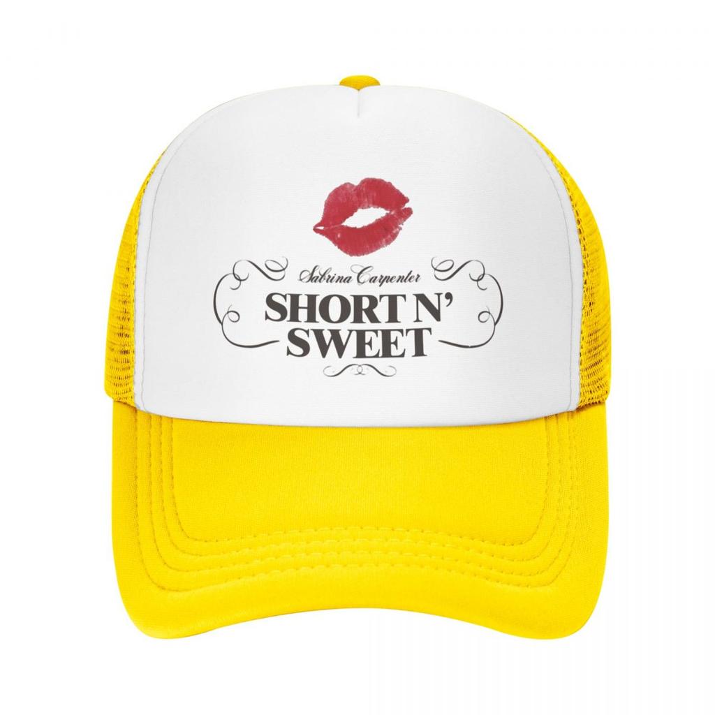 Sabrina Carpenter Short N' Sweet 2024 Album Baseball Caps Mesh Hats Sun Caps Sport Unisex Caps