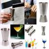 Steel Jigger Double Shot And Single Shot Measure Cup With Elegant Double Tone Finish For Cocktails