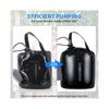 Portable Camping Shower with 20L Solar Heating Bag Rechargeable Electric Pump for Watering Flowers Hiking Beach Washing