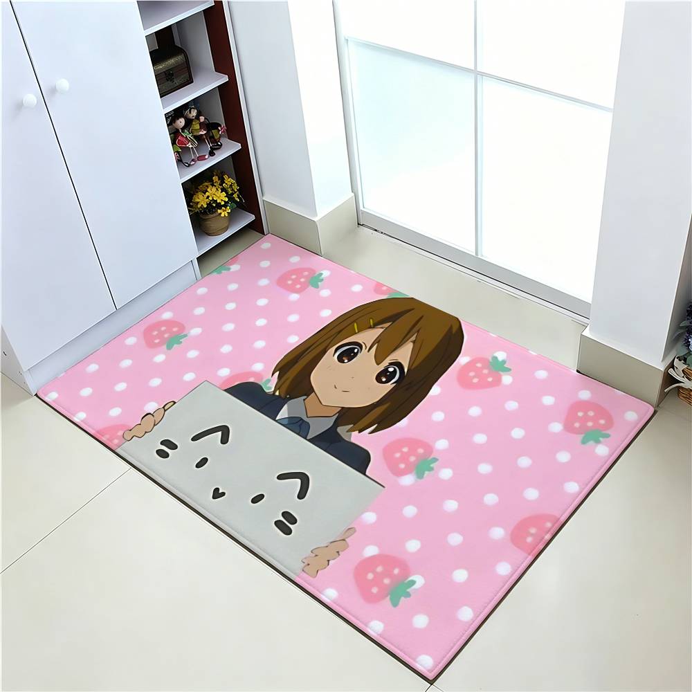 Anime K-K-On Carpet Bathroom Anti-slip Mat Door Mat Home Decoration Mat Entrance Door Mat Scratch-resistant Door Mat