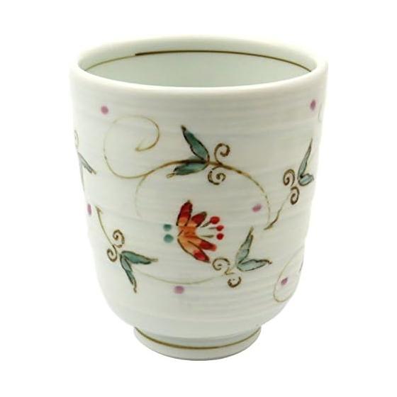 Hasami ware, Issei pottery, chintz arabesque teacup, small