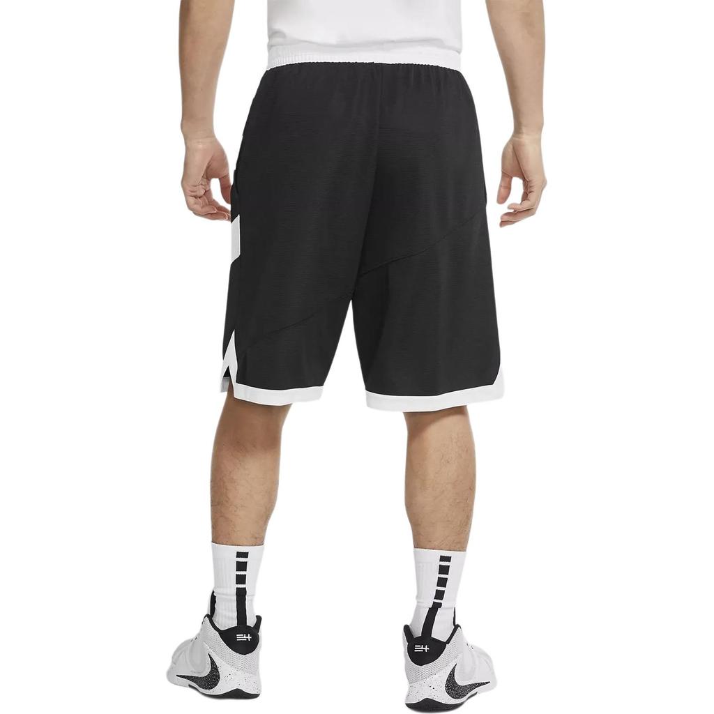 Nike Баскетбольные шорты Dri Fit мужские Черные/Белые CK5311-010