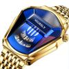 Men's TikTok HOURSLY Alloy Motorcycle Quartz Waterproof Wristwatch