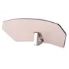 Universal Motorcycle Adjustable Windscreen Wind Deflector Windshield (Tawny)