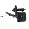 36V 500W Electric Bike Mid Mount Motor Conversion Kit with C961 Black and White Horizontal Panel