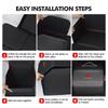 dnsh2 Car Storage Bag Foldable Travel Dustproof Organizer Box Trunk Tool Case For Mitsubishi Lancer ASX Pajero Mirage Attrage Xpander