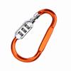 Дорожная сумка багаж безопасность кодовый замок блокировка карабин навесной замок оранжевый
