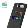 For OnePlus Nord 4 Case Cloth+Hard PC Phone Cover with Dual Card Slots