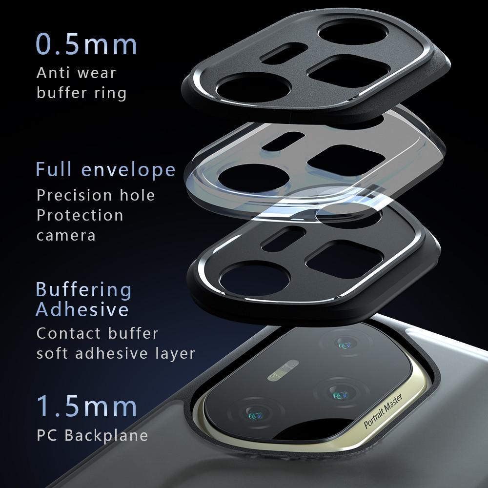 Роскошный матовый чехол-броня для телефона Honor 200 Pro для Huawei Honor 200 Lite 300 90 80 Pro 90Lite Прозрачная акриловая противоударная крышка