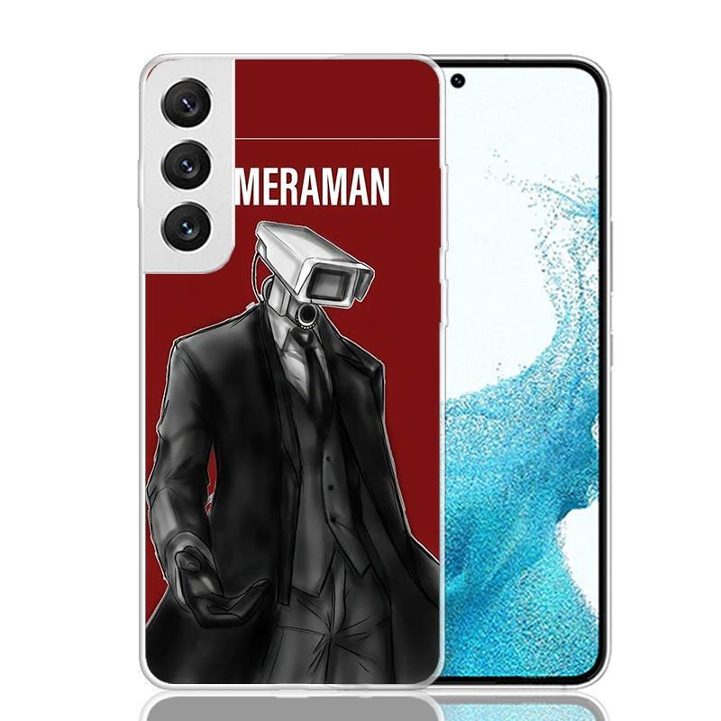 Чехол для мобильного телефона S-Skibidi Toilet для Samsung Galaxy S26 Ultra S23 S24 S25 Edge S20 FE S21 S22 Plus Мягкая печатная оболочка