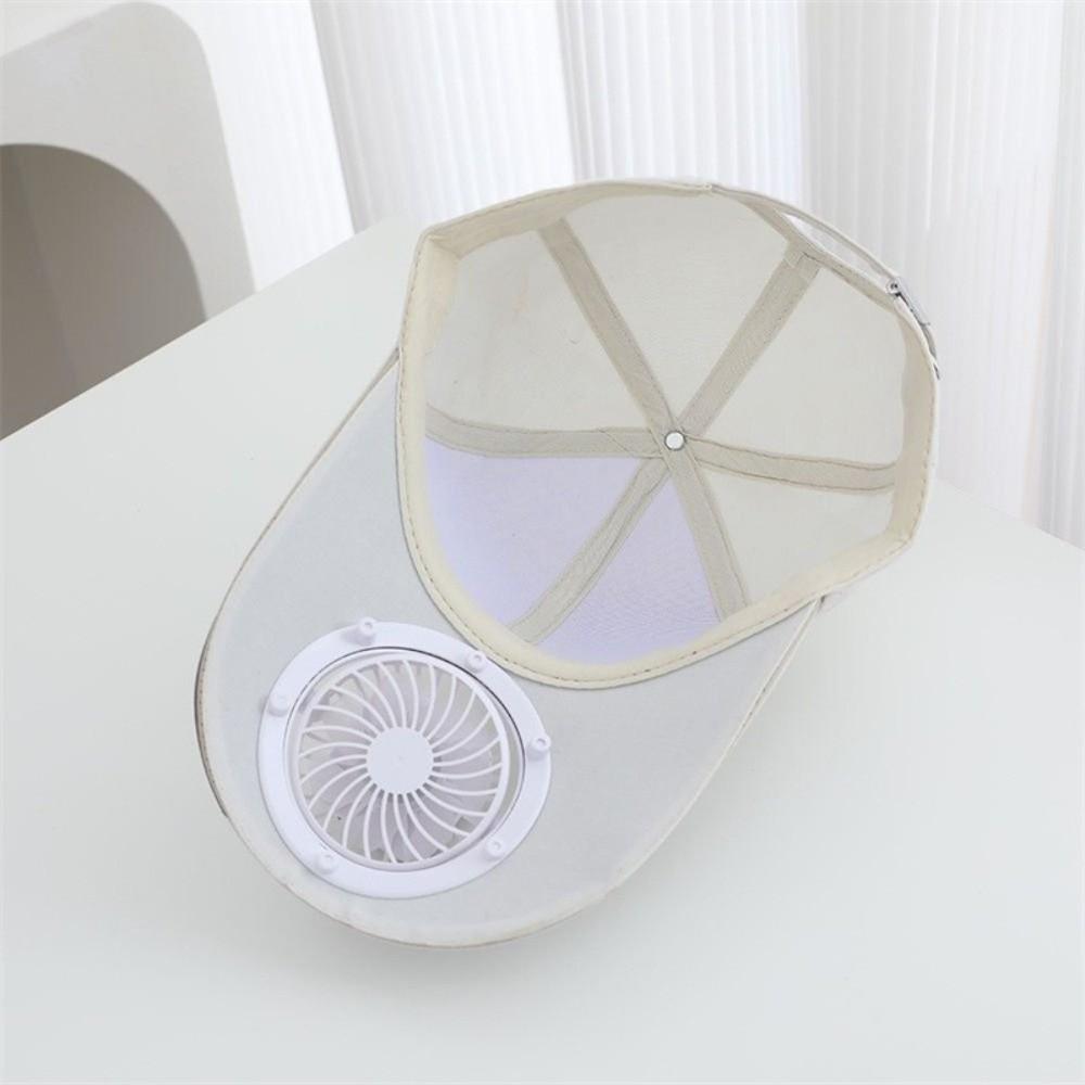 Breathable Solar Cooling Fan Hat Built-in Fan Fan Hat New Baseball Cap Outdoor