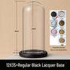 Eternal Flower Glass Dome: Modern Home Decor with Preserved Flowers and Handcrafted Figurine