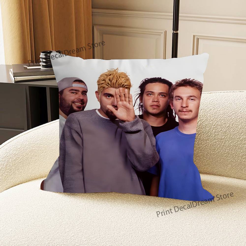 DDeftones Pillow Case For Sofa Decor Car Office Room Printing Cushion Cover Decorations and Protector