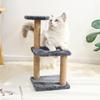 Pet Cat Scratcher Tower With Pvc Construction For Climbing And Exercise