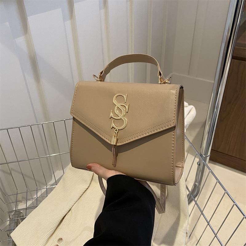 Модная простая сумка через плечо, повседневная женская сумка через плечо, новая стильная сумка, женская ретро-персонализированная маленькая квадратная сумка