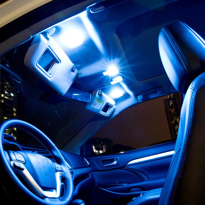 For Mercedes Benz Viano Vito W639 2003-2006 2007 2008 2009 2010 8PCS Car Reading Lights Vanity Mirror Glove Box Lamps Trunk Bulb