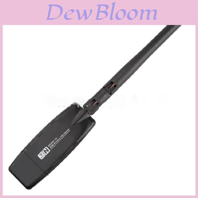 Usb 300mbps Wireless Wifi Adapter Dongle Network Lan Card 80211bgn Antenn W