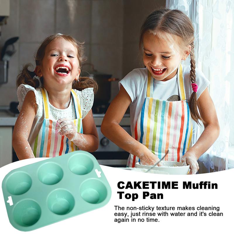 Форма для маффинов 2X Антипригарная форма для маффинов Кондитерская форма Жаростойкий противень Формы для булочек для гамбургеров для завтрака