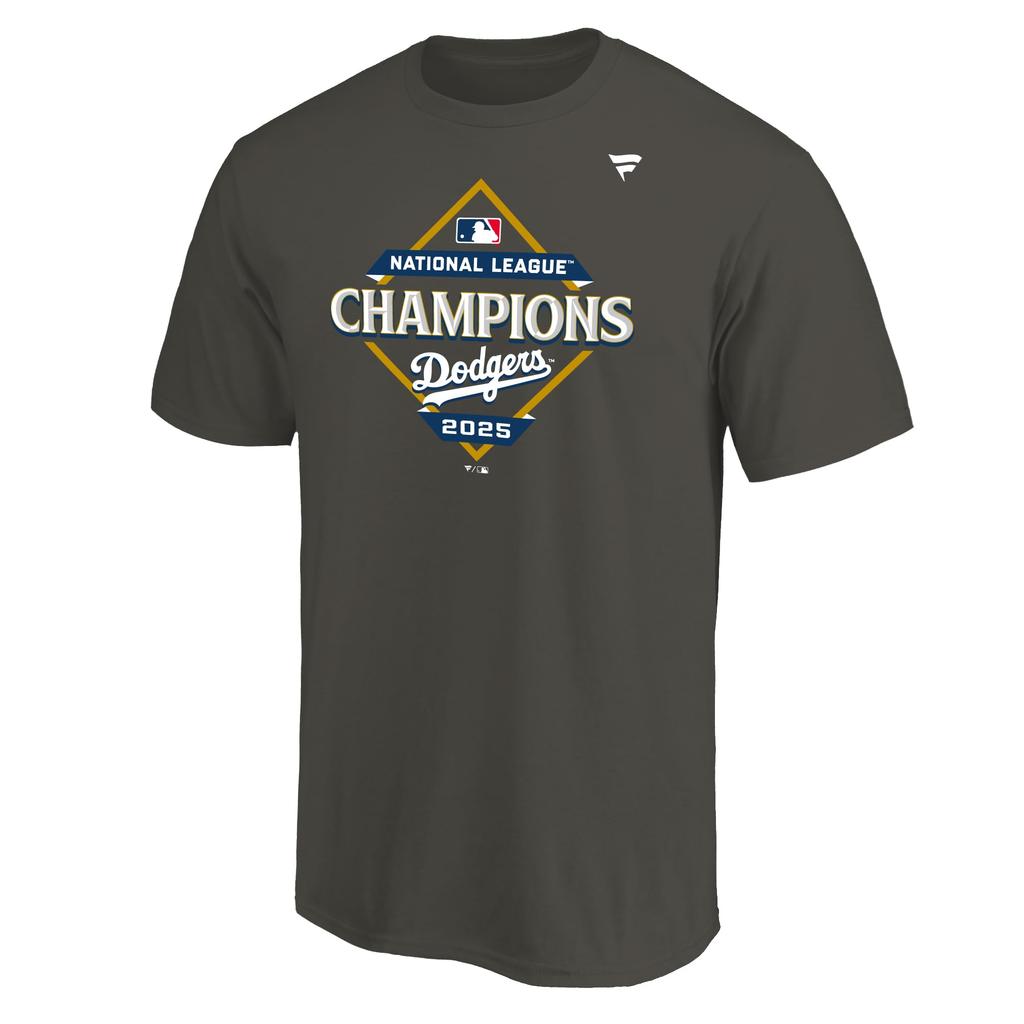 [Fanatics] Fanatics 2025 MLB Постсезон NL LCS Лос-Анджелес Доджерс Футболка из раздевалки Детская ML25AS166J СЕРЫЙ (ГРИ)