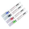4 Pcs Long Head Deep Hole Marker Pens 20mm Long Nose Marker Quick Dry Waterproof Colorful Carpenter Pen for Construction Bathroom Woodworking