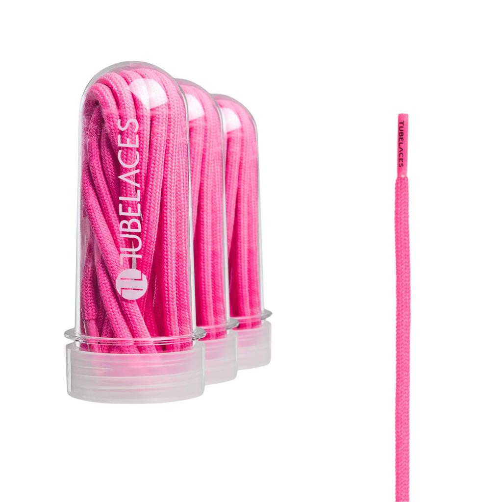 Tubelaces Пурпурные шнурки для обуви 130 см, универсальный размер