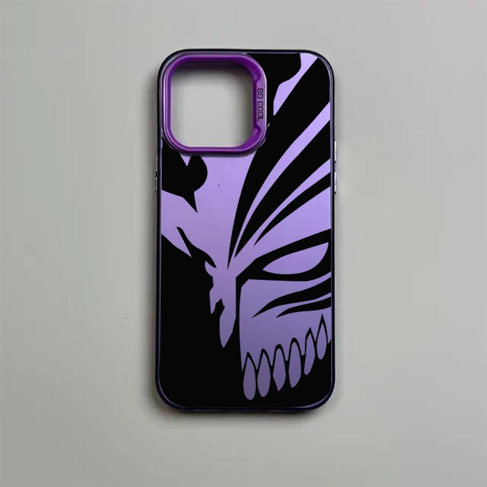 Чехол для телефона BLEACH Anime для iPhone 16e 16 15 14 13 12 11 mini Pro Max X XR XSMAX 8 7 Plus, противоударный, матовый задний чехол