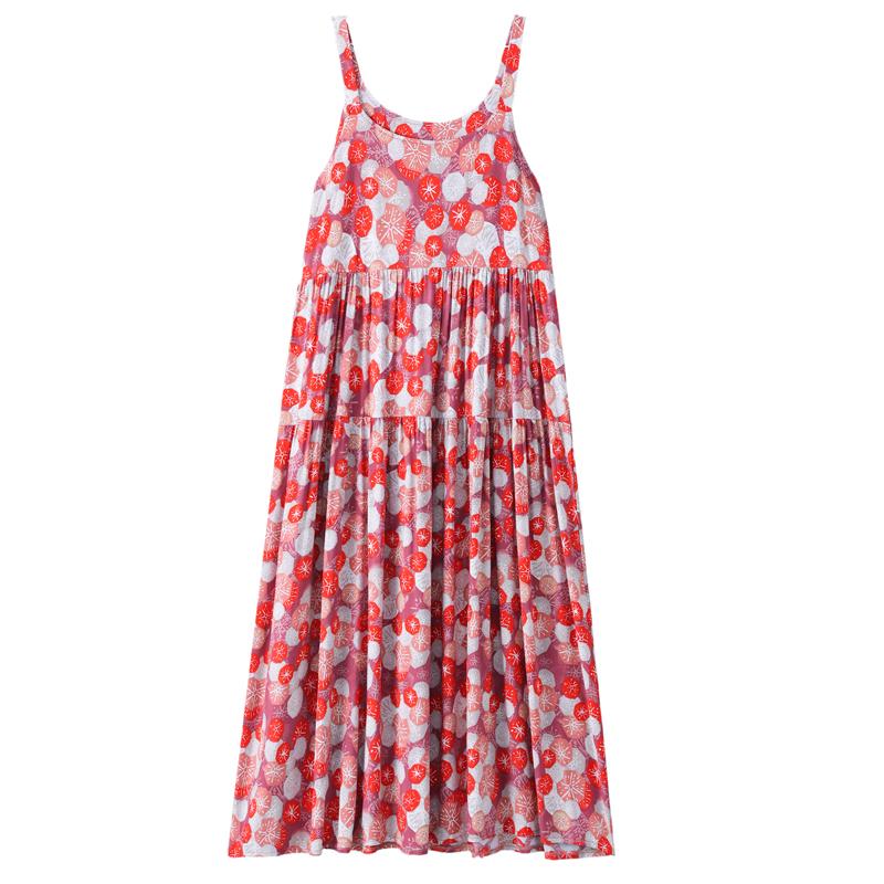 Элегантное платье на бретельках для женщин, большие размеры, повседневное летнее длинное платье, винтажная женская одежда среднего возраста