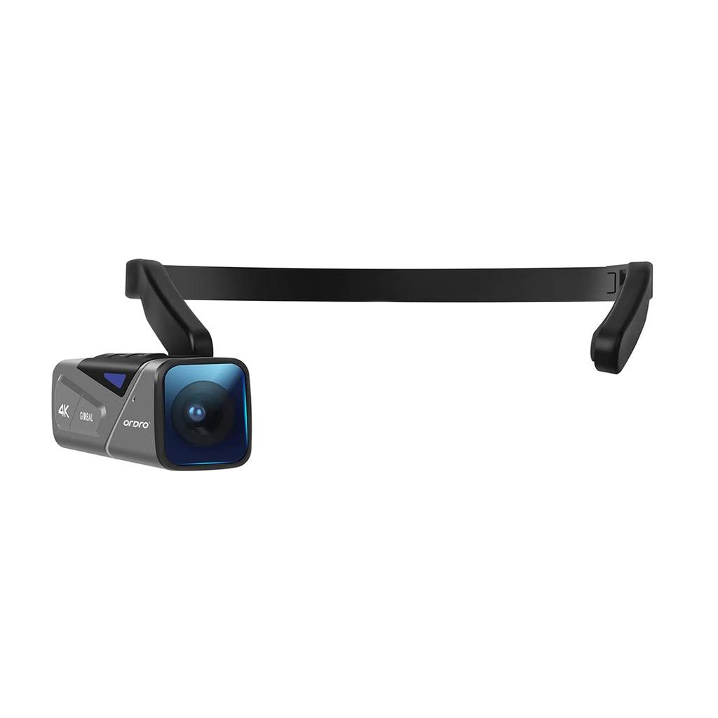 Ordro EP7 4K Vlog Video Wearable Video FPV Image IP65 App U3 64GB Micro SD Card W1 Remote Control Camera, Camera, Design, Dual-Axis Stabilitation,