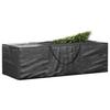 VidaXL Sac de rangement pour sapin de Noël noir 135x40x55 cm PE 3195591