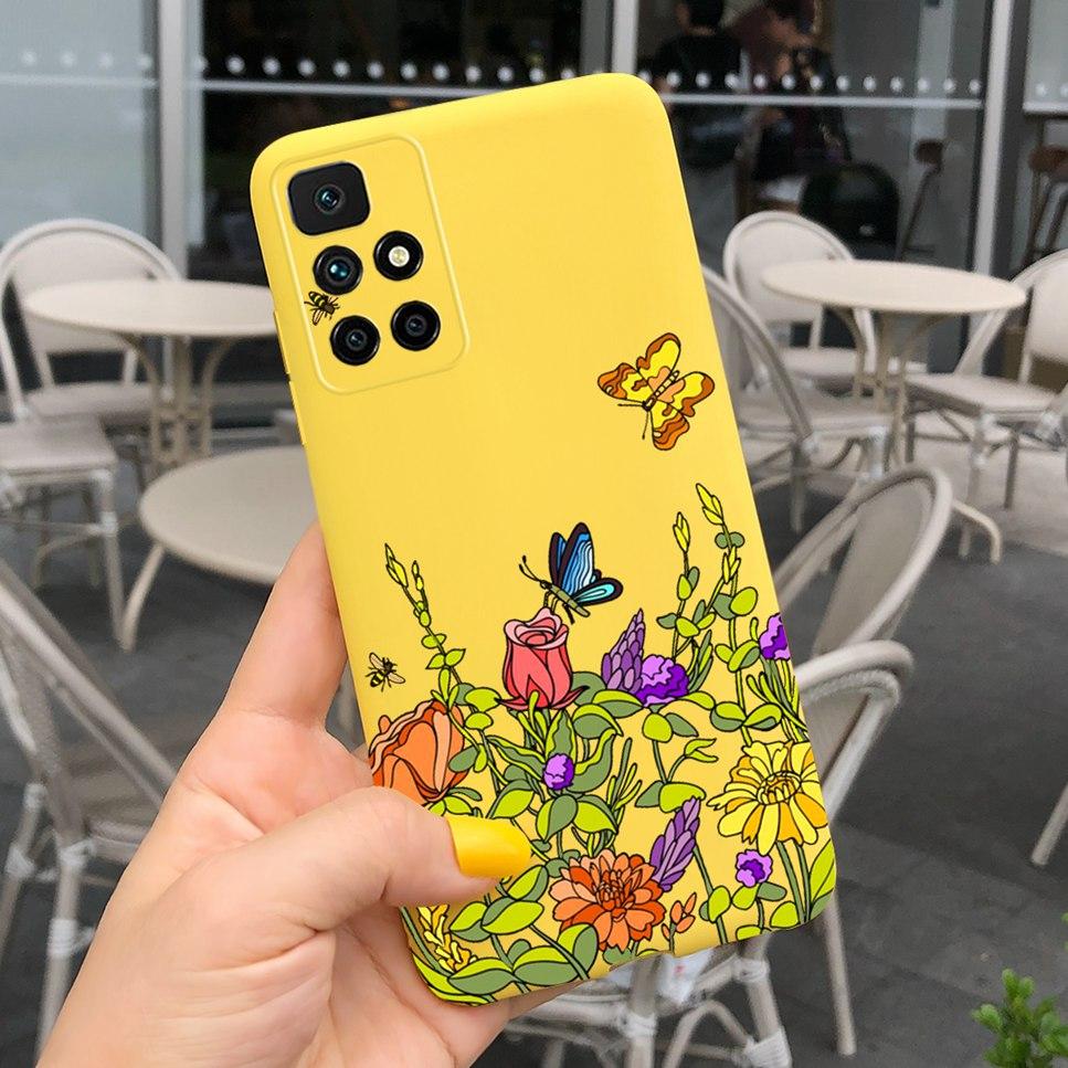 NEW Design For Cover Xiaomi Redmi 10 Case Cartoon Bumper Back Shockproof Soft TPU For Xiomi Redmi 10 Hongmi10 Redmi10 Phone Bag