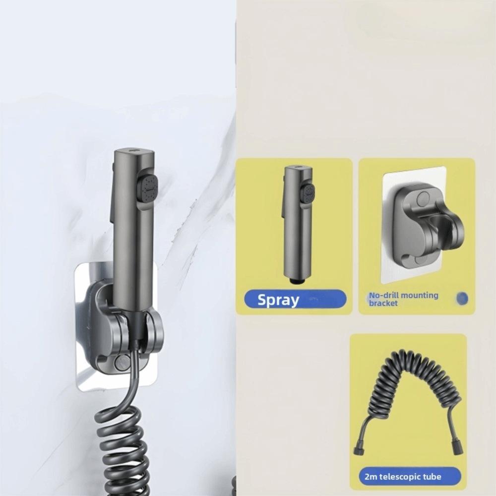 Water-saving Bathroom Shower Head Adjustable Hand Bidet Faucet  WC Complete Kit