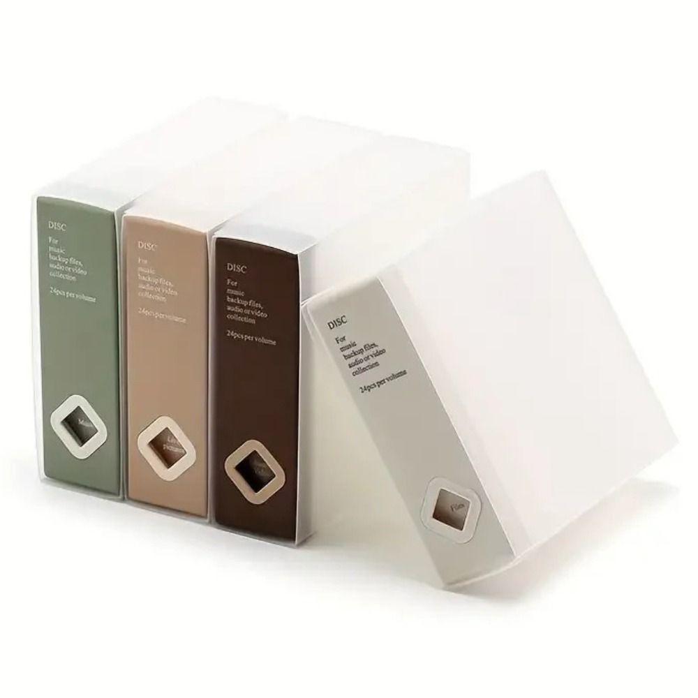 24 CD Capacity CD Storage Box CD Sleeve CD Disc Package Universal CD Case Game Album