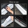4PCS Car Door Sill Protective Films Stickers For Toyota Corolla Yaris Camry Prius RAV4 CHR Hilux Aygo Avensis Key Accessories