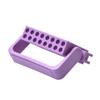 Стоматологический эндодонтический держатель файла корневого канала, 16 отверстий, сверло для стоматологических файлов, темно-фиолетовый/синий/зеленый