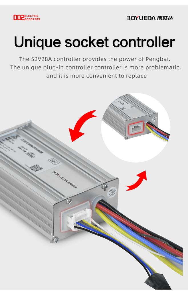 BOYUEDA Q7Pro Escooter 3200W Dual Motor 52V19AH Battery Dual Drive 10-дюймовый взрослый электросамокат с бесшумными шинами, складной электросамокат