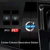 Автомобильные наклейки Накладка на центральную стойку B-pillar Солнцезащитная Накладка на центральную стойку Автомобиля Царапины Для Volvo XC40 XC70 XC60 S60 S40 S80 C30 V40 V50 V60 R design