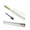 1pc Stainless Steel Cheese Grater Multi-functional Lemon Chocolate Grater Plastic Anti-slip Handle Cheese Grater Kitchen Tools 1