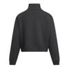 Under Armour Icon Vida Logo Knitted Warm Stand Collar Drop Shoulder Long Sleeve Sweatshirt Women Sweatshirt 6010108-001