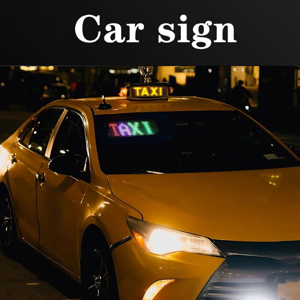 Светодиодный гибкий дисплей ПРИЛОЖЕНИЕ BT Рекламный экран для автомобиля Полноцветная интеллектуальная наклейка на автомобиль Мягкий экран дисплея IP65