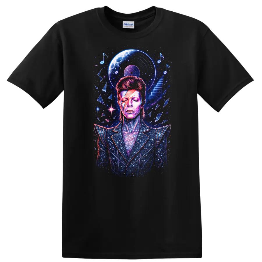 Retro Rock Legend T Shirt Cosmic Music Album Cover Graphic Tee