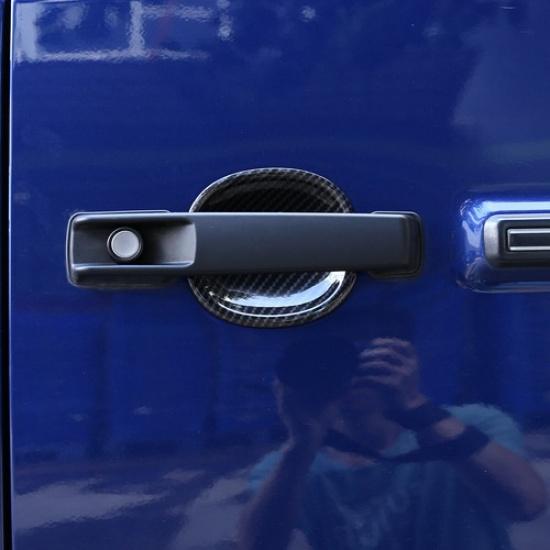 For Benz G-Class W463 -23 ABS Carbon Exterior Door Handle Bowl Cover Trim