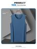 Men's Plus Size Quick-Dry Ice Silk Sleeveless Running Vest