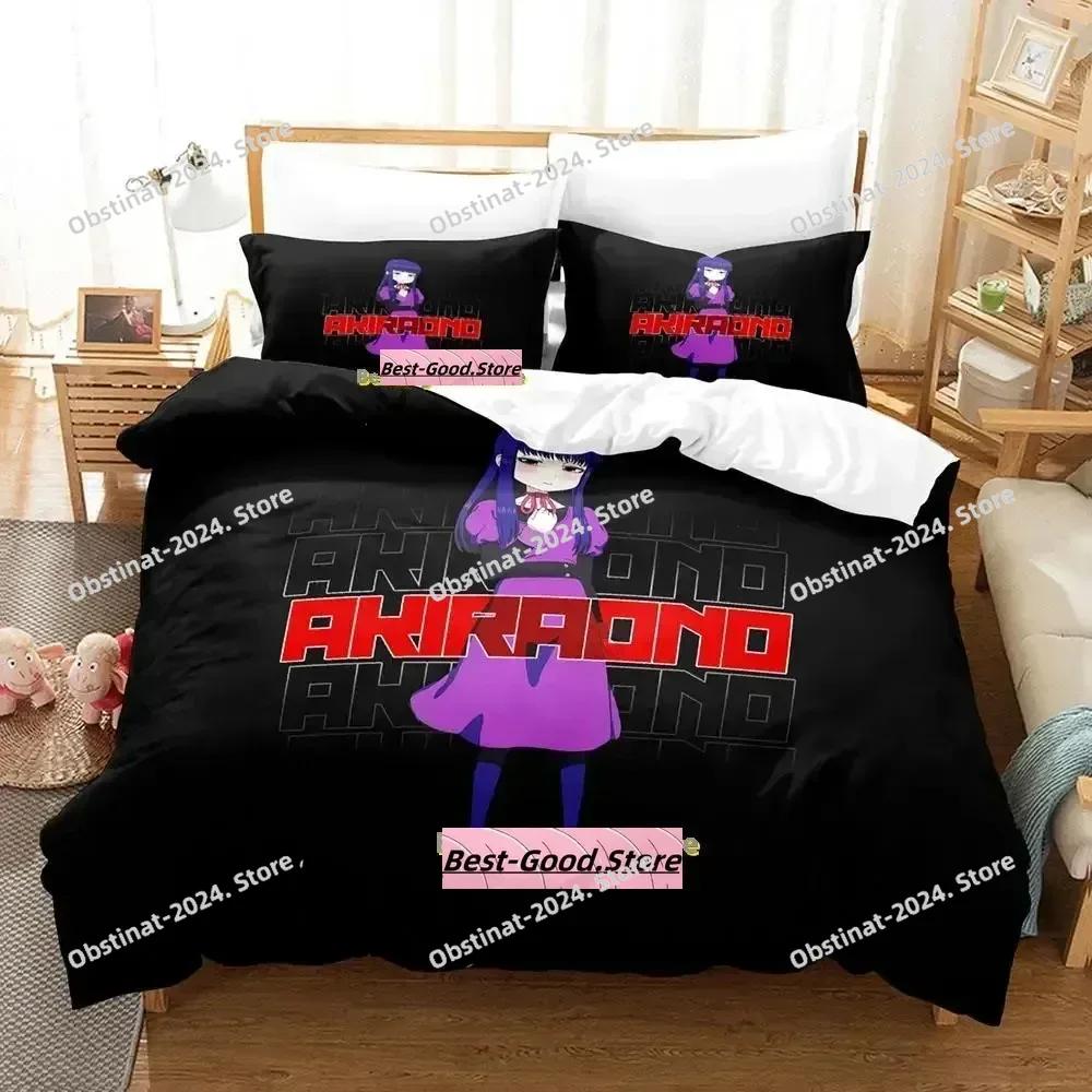 Новый Набор Постельного Белья Hi Score Girl Односпальный Двуспальный Full Quen King-Size Размеры Размеры Набор Постельного Белья Взрослые Дети Спальня Комплекты Пододеяльников Аниме комплект