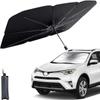 Car Windshield Sun Shade UV Rays and Heat Sun Visor Protector Foldable Reflector Umbrella Brella Shield