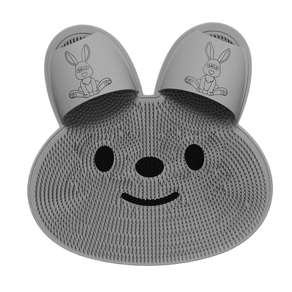 Милый массажный коврик для душа, креативный нескользящий коврик для ванной, коврик для мытья ног, инструмент для купания