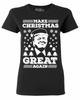 Make Christmas Great Again Women's T-Shirt Funny Ugly Christmas Shirts