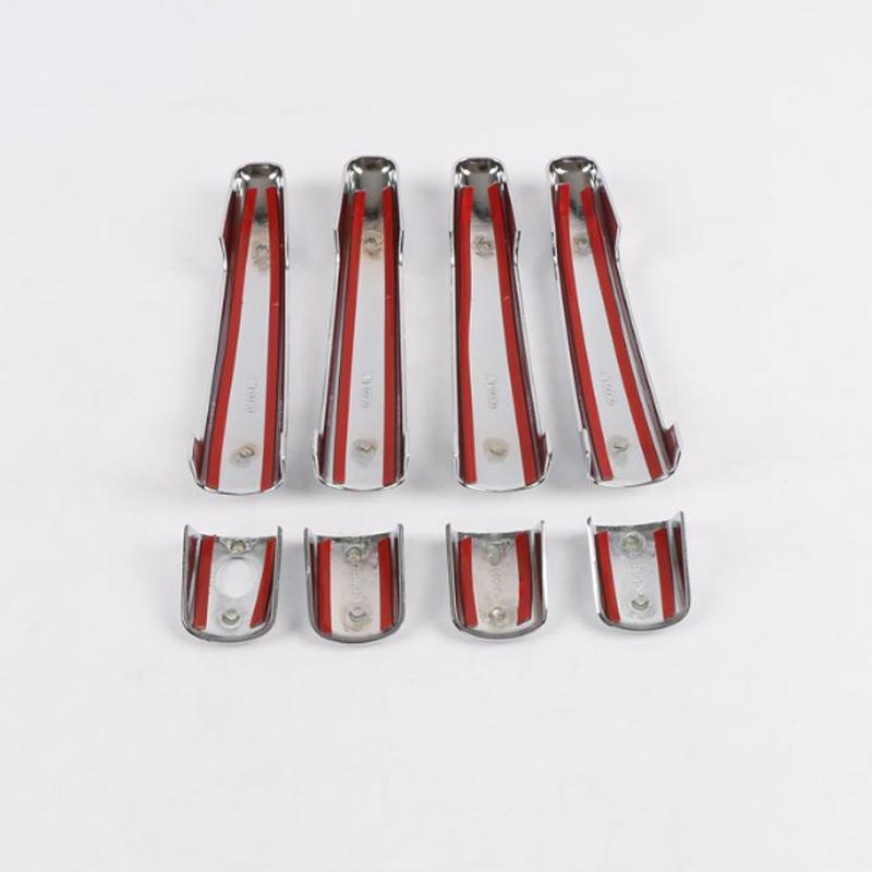 For Peugeot 407 SW sedan 2004-2010 Accessory chrome silver car door handle covers trim 2005 2006 2007 2008 2009
