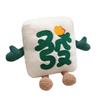 Adorable Mahjong Cushion With Soft Plush Cover For Desk Chair And Lounge Relaxation