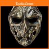 Серебряная и медная маска Хищника из смолы, реквизит для ролевых игр на Хэллоуин и для украшения вечеринок
