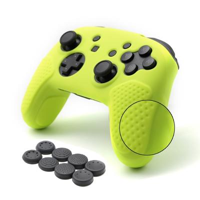 Чехол-накладка для контроллера Switch Pro, силиконовый чехол CHINFAI для контроллера Switch, защитный чехол, мягкий, противоударный, приятный на ощупь, накладки на стики FPS PRO